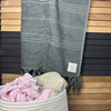 Hamam handdoek Coco - Antraciet