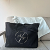 Beachbag Arrow zwart 