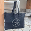 Beachbag Arrow zwart 
