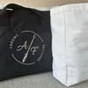Beachbag Arrow zwart 