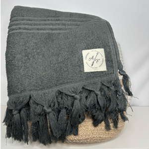 Hamam handdoek Coco - Antraciet