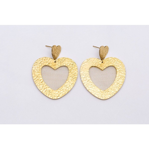 Wauw Jewellery - Oorbellen Big Hearts