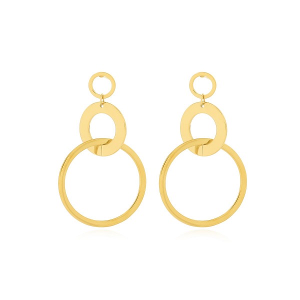 Wauw Jewellery - Oorbellen Hoops x 3