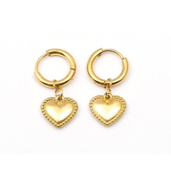 Wauw Jewellery - Oorbellen Hoops & Hearts